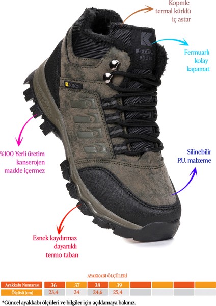 Rune Günlük Fermuarlı Erkek Çocuk Bot Ayakkabı fiyatları