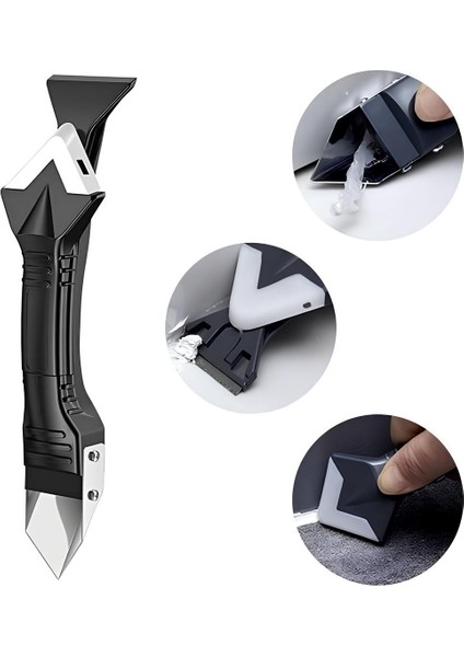 3 Ü 1 Arada Fayans Derz Silikon Kazıyıcı Sıyırıcı ve Uygulayıcı Aparat modelleri