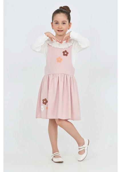 Kız Çocuk 2'li Elbise (Elbise+Badi Bluz) 12342 fırsatları