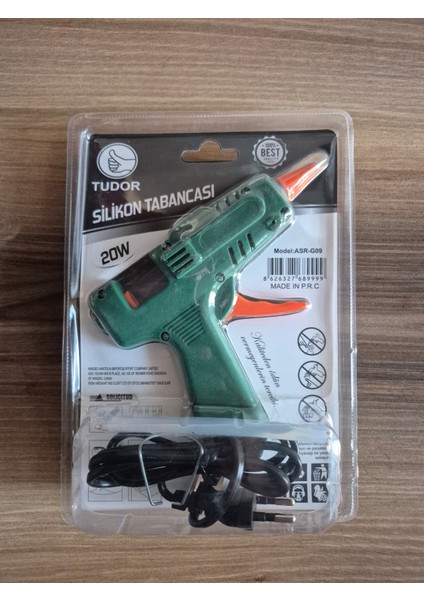 20W Silikon Tabancası | 1 Adet 7 mm Silikon Hediyeli | Kablolu ve Açma/kapama Düğmeli modelleri