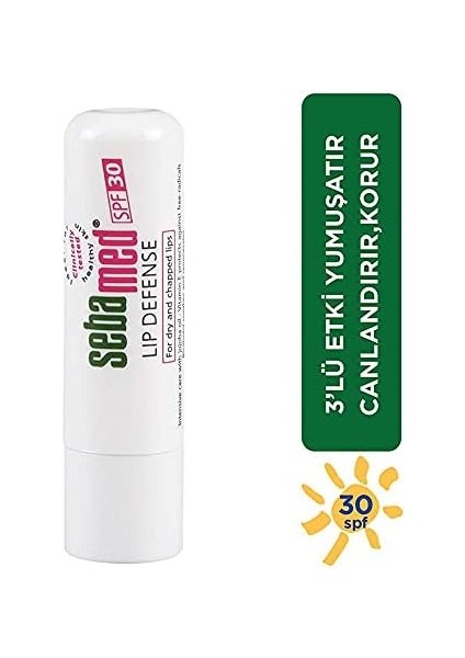 Sebamed Kurumuş Çatlamış ve Hassas Dudaklar - Yoğun Nemlendiricili Lipbalm - Dudak Bakım Kremi 30 Spf 4,8 gr modelleri