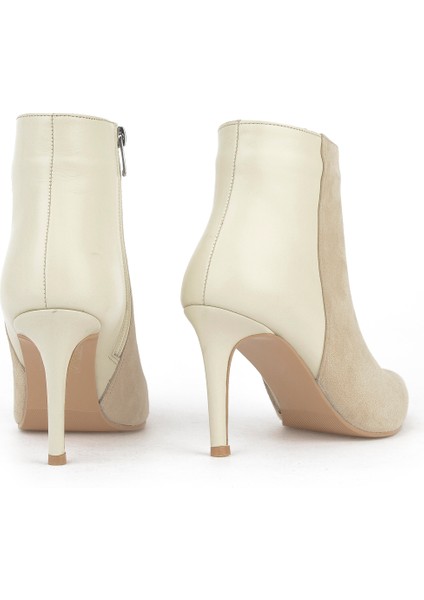 , Kadın Hakiki Deri Bot 1531030Z25104 Kum modelleri