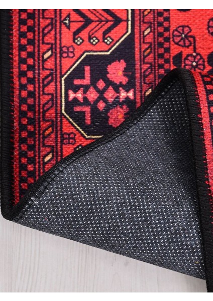 Otantik 1086 Vintage Baskı Halı Silinebilir Yıkanabilir Salon Antre Mutfak Halı Yolluk fırsatları