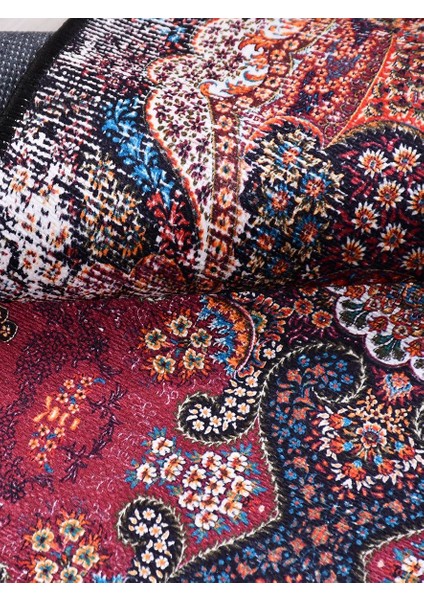 Otantik CL118 Vintage Baskı Halı Silinebilir Yıkanabilir Salon Antre Mutfak Halı Yolluk fiyatları