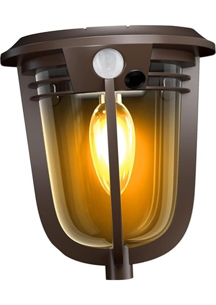 Güneş Enerjili Hareket Sensörlü, Cob LED Duvar APLIK/GT-SL18