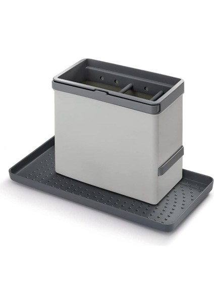 Tex - Plastik Modüler Mutfak Temizlik Düzenleyici, Gri