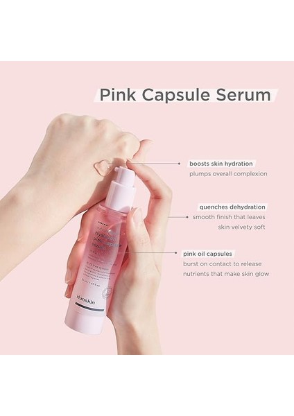Hyaluron Pink Capsule Serum-Pembe Yağ Kapsüllü Serum-(Nemlendirir,pürüzsüzleştirir) [50 ml ] fırsatları