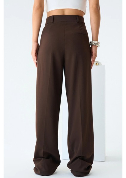 Kadın Yüksek Bel Palazzo Pantolon fiyatları
