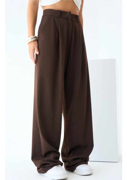 Kadın Yüksek Bel Palazzo Pantolon modelleri