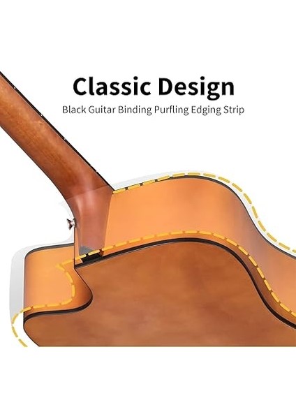 DAD-140C Dreadnought Akustik Gitar Paketi (Natural) fırsatları