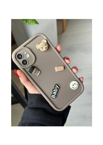 Go Aksesuar 11 Çikolata Baby Tasarımlı Yumuşak Silikon Kamera Korumalı Ayıcıklı Kılıf fiyatları