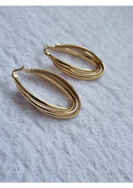 Rubibesjewelry Gold Çelik Küpe fiyatları