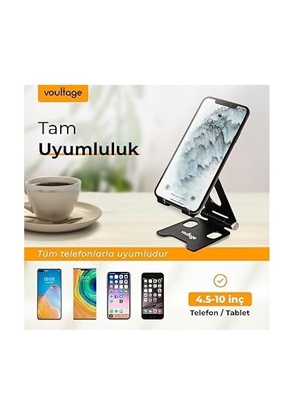 Cep Telefonu Standı Ayarlanabilir Katlanabilir Metal Cep Telefon Tutucu Stand Phone 16 15 14 13 12 11 10 Pro Max Galaxy S23 S22 S21 S20 Uyumlu Telefon Standı fiyatları