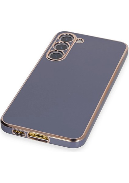 Samsung Galaxy S23 Plus Kılıf Volet Silikon - Mavi