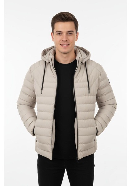 Erkek Kapüşonlu Spor Mont Regular Fit 3019 BGL-ST04897