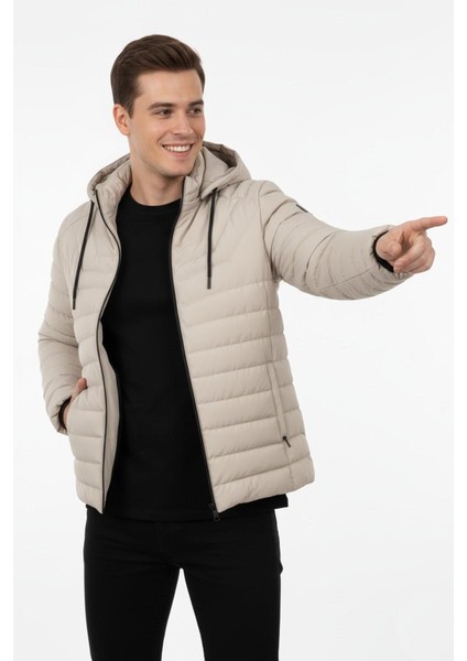 Erkek Kapüşonlu Spor Mont Regular Fit 3019 BGL-ST04897 modelleri