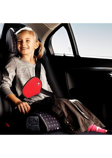 Bundera Plus Çocuk Emniyet Kemeri Düzenleyici Oto Emniyet Kemeri Tutucu Emniyet Kemer Tutucu Kılıf (Mavi) fırsatları