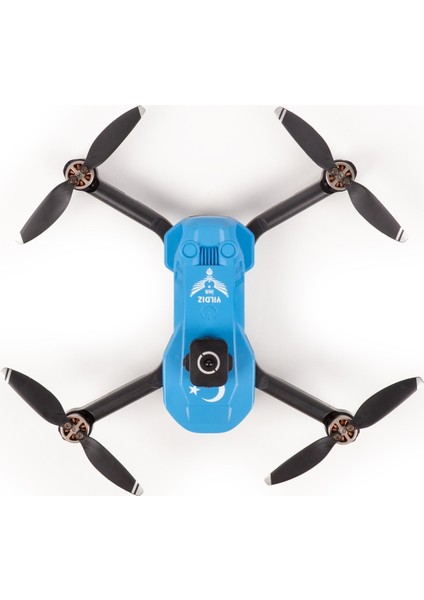 Heki Skymaster Fırçasız Motor, Çift Kameralı Engel Sensörlü Hobi Dronu (Mavi, 1 Bataryalı) indirimleri