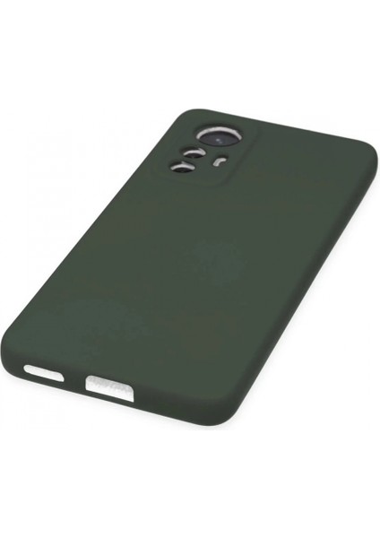 Xiaomi Mi 12 Lite Kılıf Nano Içi Kadife Silikon - Koyu Yeşil indirimleri
