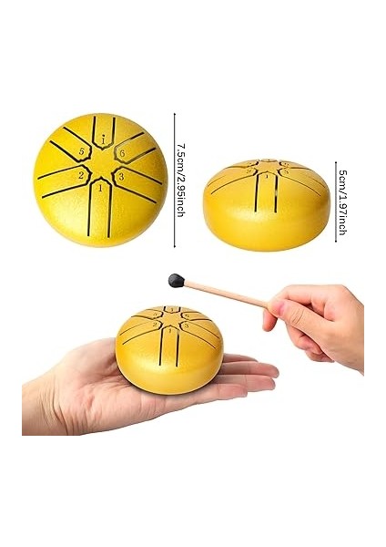 Çelik Dil Davul (Altın) modelleri