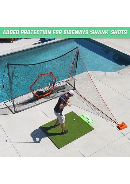 Golf Vuruş Ağları Için Şaft Ağı Bağlantısı - Siyah Veya Kırmızı fiyatları