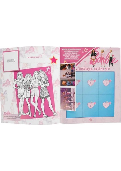Barbie Çıkartma Albümü modelleri