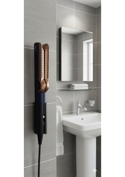 Dyson Airstrait Saç Düzleştirici Stand ve Banyo Organizer