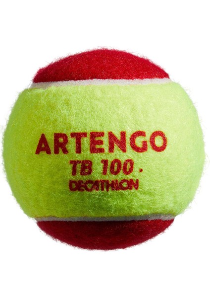 Tenis Topu - 3 adet - Kırmızı - TB100 fırsatları