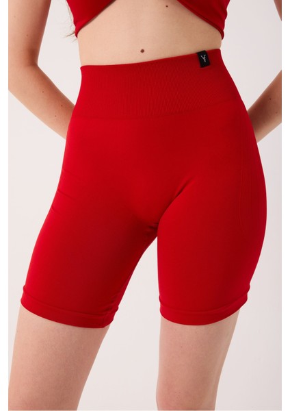 Amara Spor Şort Yüksek Bel Esnek Şekillendirici ve Toparlayıcı Seamless Tayt Kısa Şort fiyatları