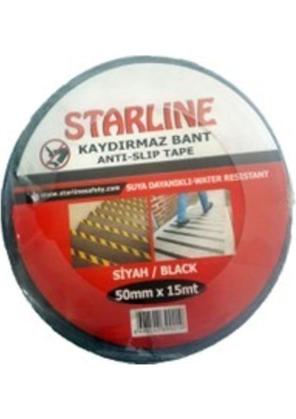 Kaydırmaz Bant 50MMX15 mt Siyah