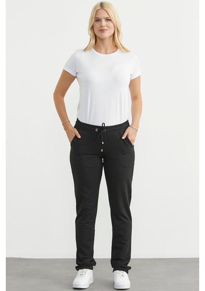 Taş Detaylı Cepli Eşofman Altı - Siyah fiyatları