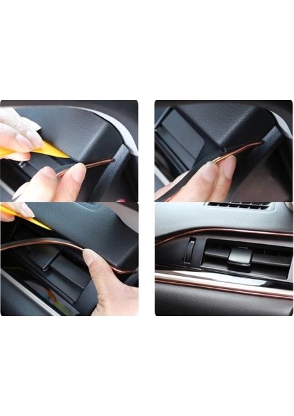 Araba Dekorasyon 5 Metre Şerit Trim modelleri