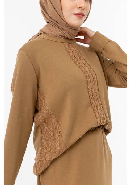 2518-TE-25K_R141 Modal Tunik & Etek Takım fırsatları