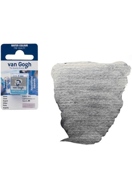 Van Gogh 1/2 Tablet Sulu Boya 800 Silver