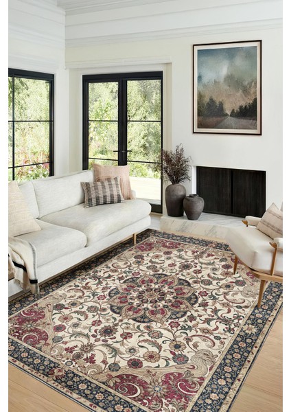 Yeni Desen Yıkanabilir Kaymaz Tabanlı Bohem Tarz Dijital Baskı Salon Halısı, Yumuşak Dokulu Lüks Halı Modeli ve 40 x 60 Bordo Renk Dikdörtgen Halı modelleri