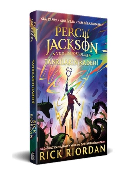 Percy Jackson ve Olimposlular Yeni Üçleme 1-Tanrıların Kadehi (Ciltli)