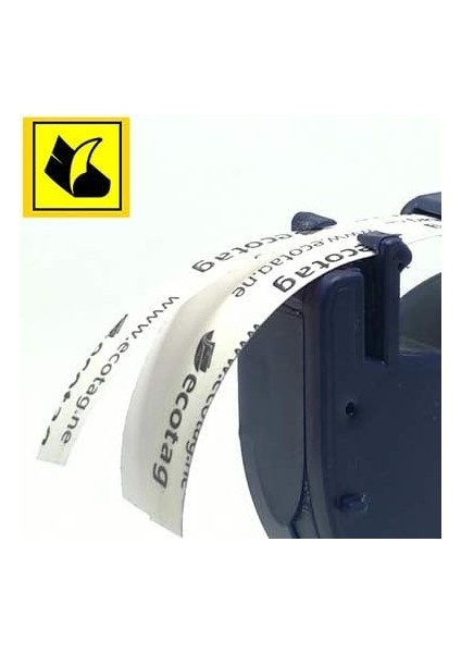 Dymo Letratag Etiket Muadili 12 mm x 4 mt Plastik Beyaz 10 Lu Paket indirimleri
