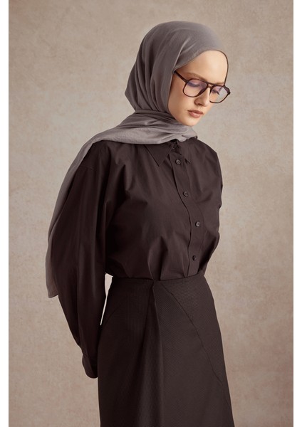 Organik Crash Şal Küllü Gri indirimleri