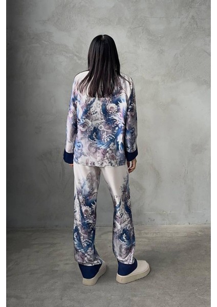 Gizotti D Acqua Saten Üçlü Pijama Takımı S fırsatları