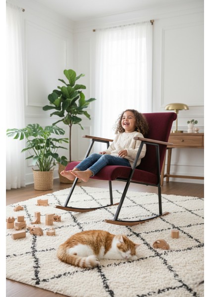 Sallanan Koltuk | Sallanır Tv Koltuğu | Dinlenme & Rahatlama Sandalyesi | Ahşap Detaylı fiyatları