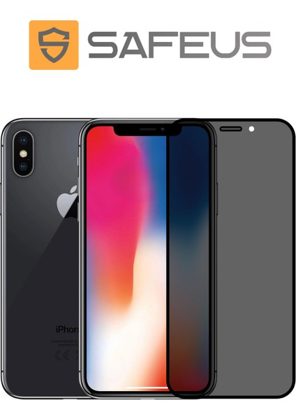 iPhone x Tam Kaplayan Hayalet Parmak Izi Bırakmayan Safir Ekran Koruyucu Cam