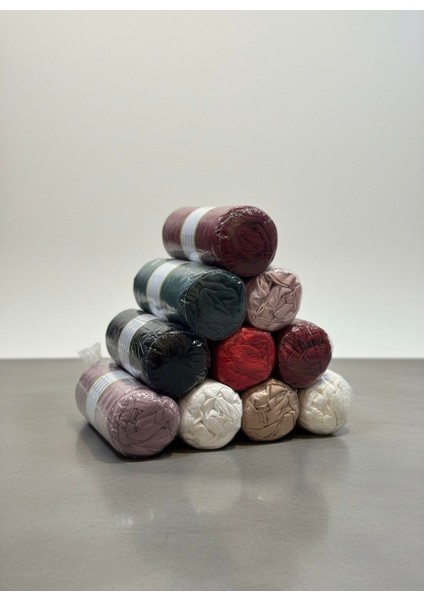 Ruby Pamuk Saten Çizgili Lastikli Çarşaf Çift Kişilik + 2 Yastık Kılıfı fiyatları