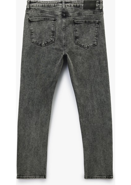 Normal Bel Pamuklu Straight Fit Jean Pantolon - Mark Jean