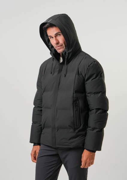 Jordan Erkek Mont Kapüşonlu Su Itici Rüzgar Geçirmez Reflektör Detaylı Erkek Mont fiyatları