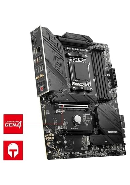 Msı Mag B650 Tomahawk Wıfı Am5 Ddr5 6600MHZ(OC) HDMI Dp M.2 Usb3.2 2.5g Lan Wıfı 6e Atx Anakart modelleri