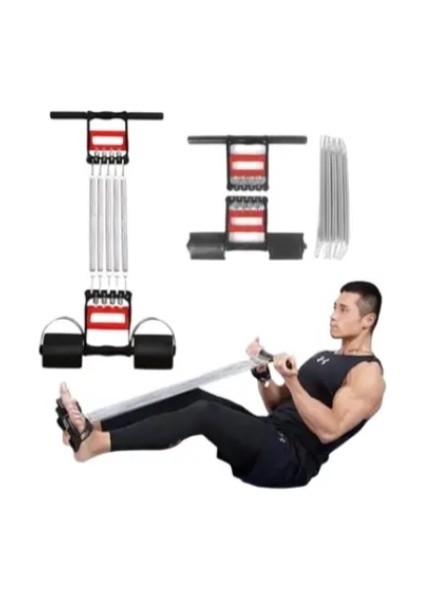 Ergonomik Tutma Yerli, Pedallı ve Ayarlanabilir Elastik Yaylı Spor Ekipmanı modelleri