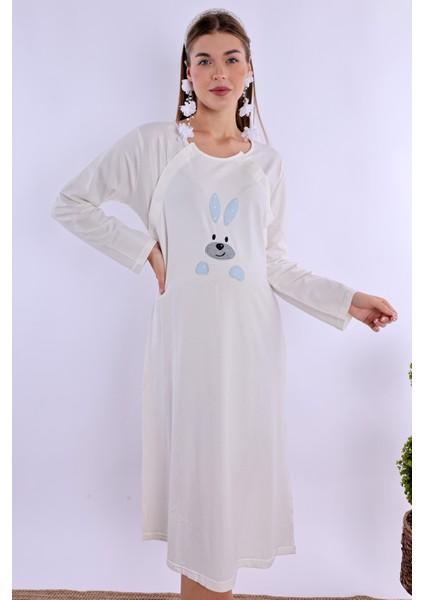 Mavi Hamile Lohusa Gecelik