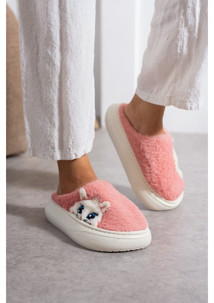 Kadın Peluş Panduf Kışlık Dikişli Yıkanabilir Sıcak Tutan Kürklü Hafif Kaymaz Rahat Taban fırsatları