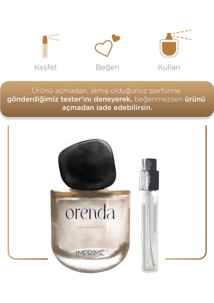 Orenda Edp Kadın Parfüm 50ML | Aromatik & Gurman | Vanilya, Kakao, Portakal, Bergamot, Lavanta fiyatları