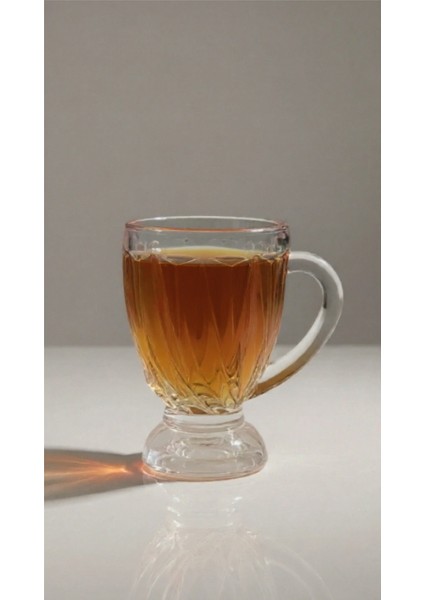 Kulplu Uzun Çay Fincanı-Bardağı 6 Parça fiyatları